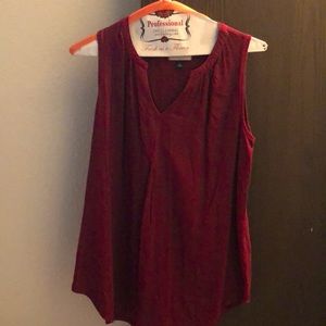 Wine colored Universal Thread sleeveless tunic from